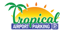 tropical airport parking